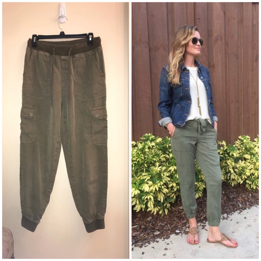 American Eagle joggers olive